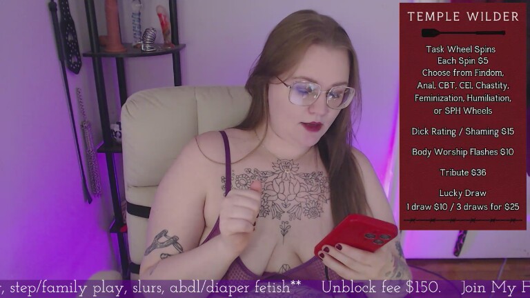 MistressMaisieWilder's Streamate show and profile